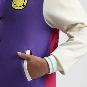 Veste de baseball universitaire en patchwork de haute qualité, fabricant en gros, écologique, à bas prix, impression puff, veste universitaire - Product Image 5