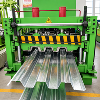 Tôle d'acier galvanisé de qualité industrielle YX35 125 750 pour plancher ouvert, destinée aux projets de construction de bâtiments en structure acier multi-étages