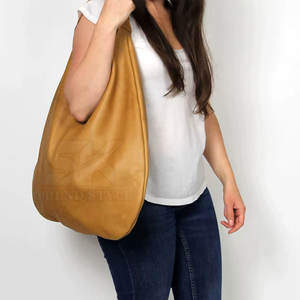Bolso de Hombro de Cuero de Gran Capacidad de un Solo Color para Mujer, Bolso de Hombro Diario de Cuero Suave de Alta Calidad - Product Image 4