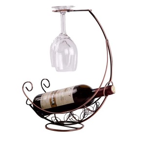 Soporte para botellero de diseño de tendencia de Venta caliente Soporte para botellero de vino de alta calidad Elegante para uso en bares de hotel en casa. - Product Image 5