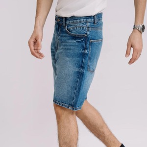 Shorts en jean pour hommes de haute qualité, vêtements de rue décontractés, été, fabricant OEM, 100% coton, séchage rapide, imperméable - Product Image 6