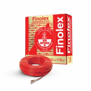 Alambre ignífugo Finolex Gold House 90 M 1 Sqmm Tamaño para fuentes de alimentación industriales - Product Image 1