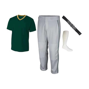 Ensemble de baseball de haute qualité à prix d'usine, best-seller, pour adultes, vêtements de sport durables, séchage rapide, respirant, personnalisable - Product Image 2