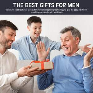 Rasoir Électrique Rotatif Étanche 5-en-1 pour Hommes, Kit de Rasage Tête Chauve avec 7 Têtes de Coupe Flottantes, Fonction Cinq Lames IPX7 - Product Image 3