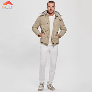 Chaqueta de Plumón para Hombre, al por Mayor, de la Mejor Calidad, Resistente al Viento, con Cuello Alto, Larga y Delgada, para Invierno - Product Image 4