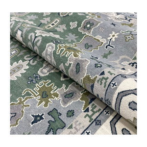 Style américain noué à la main Oushak Neutral Muted Colors Low Zero Pile Noeud persan 5/5, 6/6 Quality Custom Size logo Accepted Rug - Product Image 1