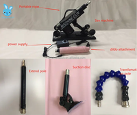 Großhandel Verstellbare Sexspielzeuge für Erwachsene Frauen, Leistungsstarke Automatische Schub-Dildo-Maschinen-Masturbatoren mit Aufsätzen