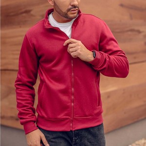 Mens Hoodies <b>Long</b> <b>Sleeve</b> Sweatshirts for Men Zipper Hooded Pullover High Neck Mens Sweatshirt <b>Top</b> Jacket Coat <b>Black</b> Sweater - Product Image 1