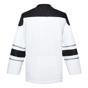 Maillot de hockey sur glace personnalisable, respirant, de haute qualité, écologique, en polyester 340g, impression par sublimation, pour hommes et femmes - Product Image 3
