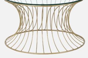 Base en acier inoxydable moderne Table d'appoint en verre Vente en gros Table d'appoint Table basse de salon - Product Image 4