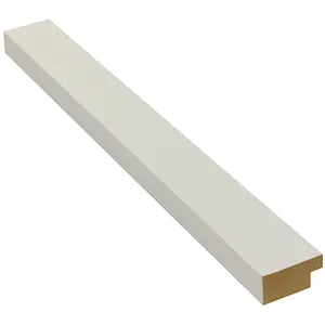 Cadre d'affiche décoratif en bois blanc fait main, format DIN A1 (59,4 x 84 cm), cadre d'image artistique et mural pour la décoration intérieure - Product Image 3