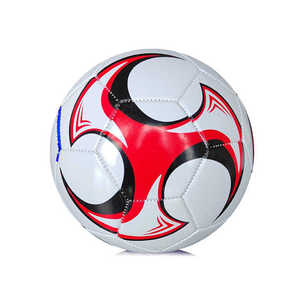 Ballon de football noir rayure PVC tissu Machine à coudre taille 5 équipe Match entraînement ballon de football personnalisé PU cuir ballons de football - Product Image 6