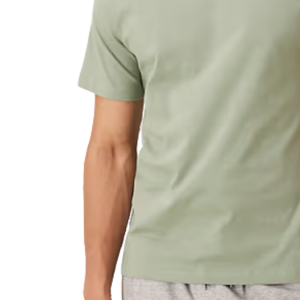 Camiseta de Hombre Verde Oliva 100% Algodón, Manga Corta, Cuello Redondo, Corte Regular, Logotipo de Águila Estampado en la Parte Delantera, Transpirable, Jersey de 220g - Product Image 5