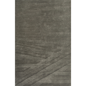 Tapis en laine et viscose tufté à la main Caliedo bleu à motif géométrique, épaisseur 10 mm, pour la décoration de la maison, du salon et du couloir - Tnq-3296 - Product Image 1