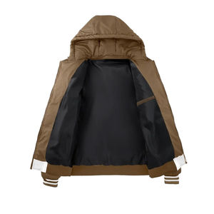 Chaqueta acolchada de moda de alta venta al por mayor, abrigos de diseñador para hombre, chaqueta acolchada brillante de plumón de burbuja personalizada para hombre 2025 - Product Image 3