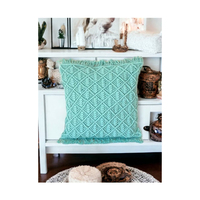Housse de coussin en lin jacquard de luxe, impression personnalisée, textiles de maison, coussins - Matériaux en coton/polyester/velours, couleurs et tailles personnalisées