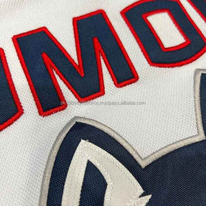 เสื้อฮอกกี้น้ำแข็งผู้ชายขายดี ออกแบบเองได้ แห้งเร็ว ชุดทีม รับผลิตตามแบบ (OEM) ชื่อทีม ขายส่ง พิมพ์ลายด้วยความร้อน 100% - Product Image 2