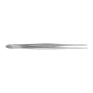 High Quality Stainless Steel Surgical Instruments Manual Power Source Straight Forceps with Cushioning Dressing - Product Image 1