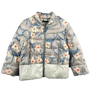 Sublimação Real Mens Puffer Jacket feito com muito boa qualidade poliéster inverno jaqueta pano quente