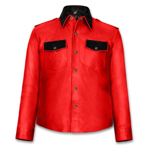 Chaquetas de Cuero con Cremallera Cálidas de Última Moda, Chaqueta de Cuero Informal de Invierno para Hombre, Estilo Nuevo - Product Image 1