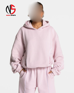 Ensemble de survêtement unisexe personnalisé pour homme, style vintage, 2-en-1, respirant, avec logo frontal, technique délavée, 100% coton - Product Image 3