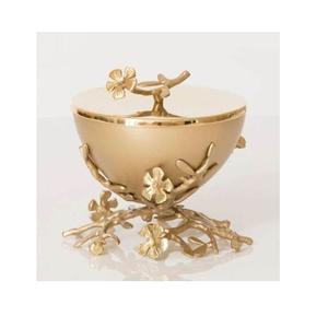 ชามน๊อตโลหะเกรดอาหารที่ใช้ง่ายสะอาดได้รับความนิยมสูงสุดจานสแตนเลสและทองเหลืองสำหรับรับประทานอาหารบ้านร้านอาหารโรงแรมปาร์ตี้ - Product Image 5