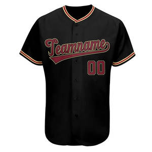 Vente en gros d'uniformes de baseball d'équipe personnalisés Nouveau modèle à bas prix Nouveau design populaire de meilleure qualité Uniforme de baseball - Product Image 2