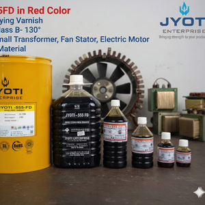 Jyoti 555 FD Vernis d'isolation électrique à séchage à l'air rapide de classe B pour l'application de brosses dans les moteurs - Product Image 3