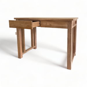 Mesa de oficina de teca sólida ecológica Escritorio de ordenador moderno con cajones para muebles de oficina en casa Escritorio de oficina de madera de lujo - Product Image 4