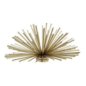 Hermosa Torre Eiffel dorada, escultura de mesa, centro de mesa decorativo artístico, acento de lujo para interiores elegantes y elegantes - Product Image 4