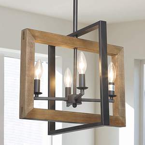 Modern Design Hanging Pendant <b>Lamp</b> Simple Decorative Home Wooden and Iron Pendant Hot Sale Best Quality Indian <b>Metal</b> Pendant. - Product Image 1