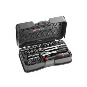 ชุดซ็อกเก็ตและดอกไขควงเฟาคอม 37 ชิ้น ขนาด 1/4 นิ้ว เมตริก 6 จุด - Product Image 2