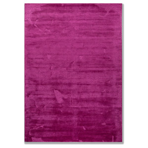 White Noise Hand Tufted <b>Wool</b> & Viscose Rug Pink & Purple Solid Striped Rectangle for Home Bedroom or Hallway-Model Tnq-3218 - Product Image 1
