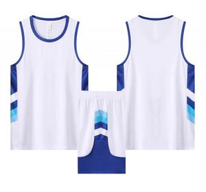 ชุดบาสเก็ตบอลแบบกำหนดเองราคาแข่งขัน ดีไซน์ระบายอากาศ ลายพิมพ์แบบซับลิเมชั่น ชุดสไตล์ทันสมัย - Product Image 2