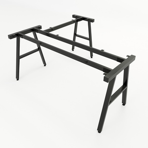 Pieds de table en acier en forme de L AConcept HCAC018 1600x1400mm, assemblage requis, pour manteaux de femmes - Product Image 1