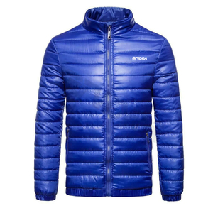 Chaqueta acolchada de invierno informal para hombre, tela de alta calidad, impermeable, con capucha, bolsillos personalizados con cremallera, nueva moda de talla grande - Product Image 1