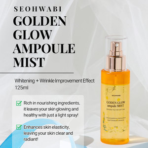 [Seohwabi] Brightening Care Golden Glow Ampoule <b>Mist</b> for Wrinkle Care and Radiant Skin Korea - Product Image 1