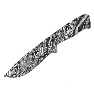 Cuchillo JEXMOO Personalizado Hecho a Mano con Hoja de Acero de Damasco, Diseño Multifuncional con Patrón de Espiral, Regalo Perfecto para Uso en Exteriores - Product Image 1