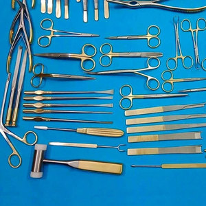 Juego de instrumentos quirúrgicos ortopédicos 65 piezas Manual de acero inoxidable de alta calidad para cirugía plástica - Product Image 5