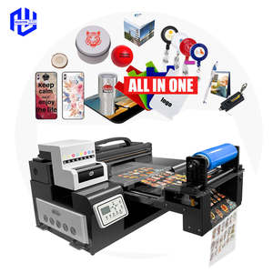 Best Selling A3 DX7 Print Head 5060 Hybrid <b>UV</b> <b>DTF</b> <b>Printer</b> Full-Automatic for with Varnish Roll Flatbed Eggshell Labels - Product Image 1