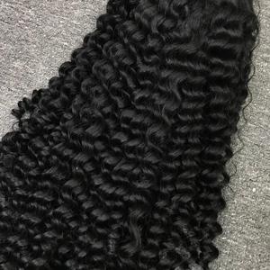 Vente en gros Extensions de cheveux vierges 100% de haute qualité Bouclés profonds Grand stock Cheveux bruts vietnamiens de couleur claire - Product Image 5
