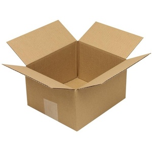 Single-Wall Corrugated <b>Cardboard</b> <b>Box</b> 200x200x80mm Quality 1.20 B Brown TRANSPAK Pack of 50 - Product Image 1