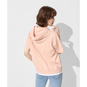 เสื้อไหมพรมผู้หญิงมีฮู้ด ทรงหลวม ขากว้าง สีพื้น ปักลายได้ตามสั่ง ไซส์ XS - Product Image 3
