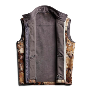 Respirant conception personnalisée Softshell gilet Softshell avec gilet sans manches pour hommes chasse gilet Bodywarmer - Product Image 6