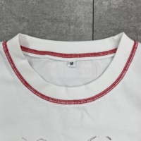 T-shirts pour hommes de haute qualité, imprimés DTG personnalisés, coupe ample et épaisse, col montant, ODM, avec surpiqûres inversées