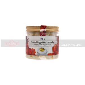 Vinamit YOV Liofilizado Durian Yogurt Sabor Snack Sabor agrio y dulce Sabor de fruta crujiente de Vietnam - Product Image 1