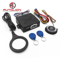 Système d'entrée sans clé pour télécommande de moto, bouton poussoir, système de démarrage et d'arrêt avec RFID antivol, système d'immobilisation de voiture