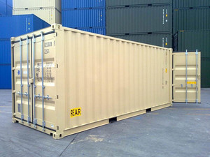 Conteneur maritime sec de 20 pieds en acier et aluminium, utilisé pour l'exportation mondiale - Product Image 3