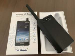 โทรศัพท์ดาวเทียม Thurayas X5 Touch รุ่นขายดีที่สุด ของแท้ สมาร์ทโฟน GSM ระบบสัมผัส Thurayas X5-Touch สีดำ พร้อมหน้าจอสัมผัส - Product Image 2