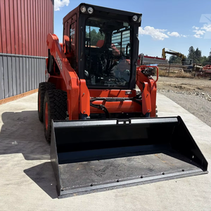 Chargeuse compacte Kubota SSV75 avec système hydraulique à haut débit, livraison rapide, composant de moteur à noyau, équipement lourd - Product Image 2